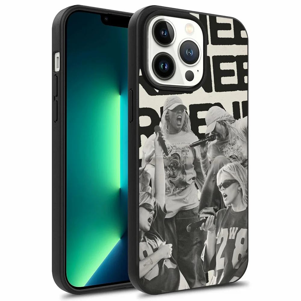 Чехол для телефона Singer R-Renee Rapp iPhone 16 15 14 13 12 11 Plus Pro Max Mini Magsafe магнитная Беспроводная