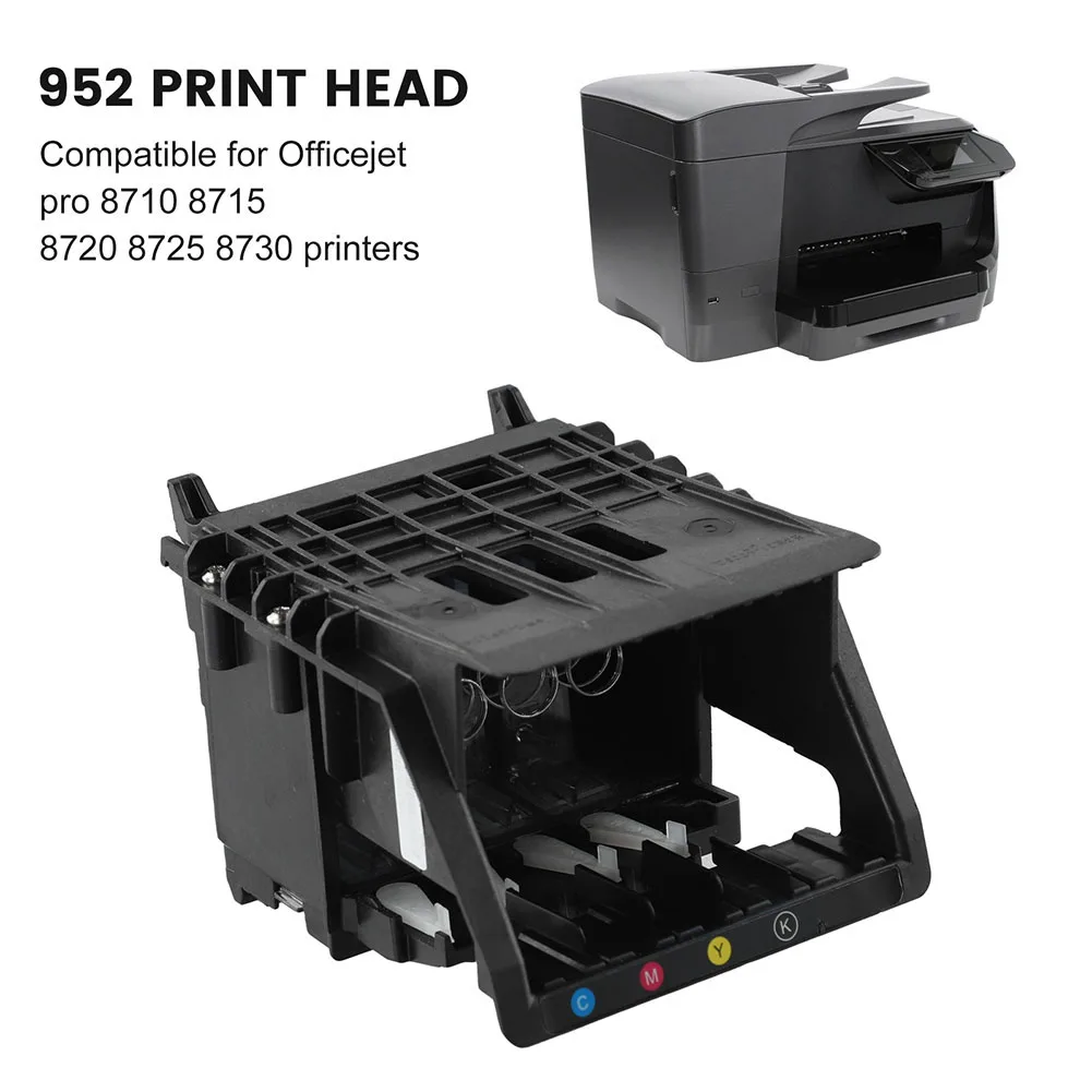 1 шт. печатающая головка для HP Officejet Pro 952 955 8710/8216 7740 7720 8720 8730 8740 8210x90 мм