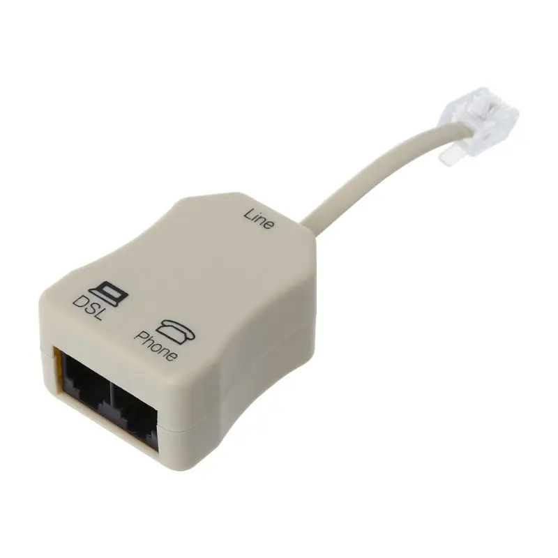 

Портативный модем ADSL, с встроенным разделителем сетей, 1 шт.