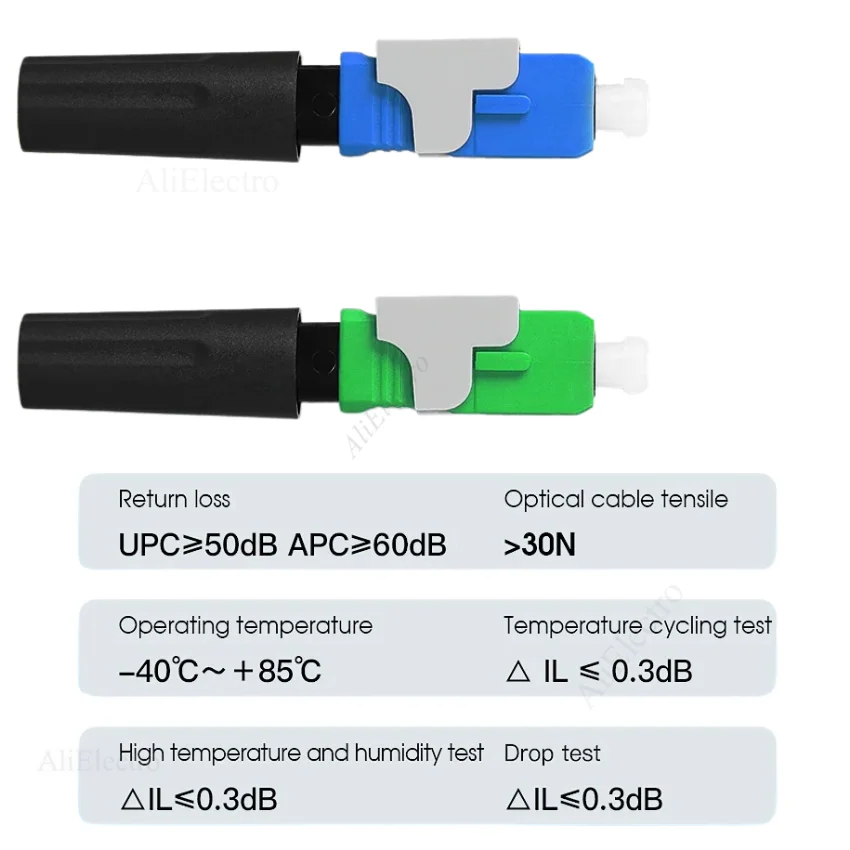 Новый FTTH фланец SC APC Pre-bur волоконно-оптический Быстрый коннектор