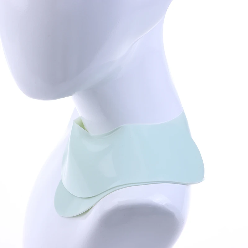 

Силиконовая накладка для окрашивания волос, водонепроницаемая Складная прочная накладка на плечи для салона, инструмент для резания шеи