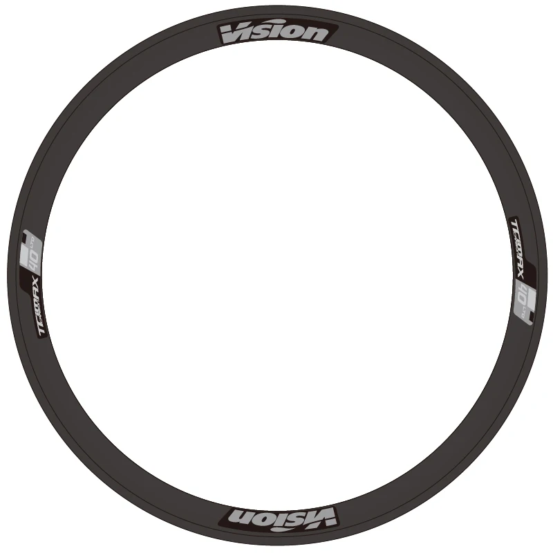 

vision trimax 40 wheel set sticker road bike carbon cutter ring rim custom bicycle sticker waterproof
