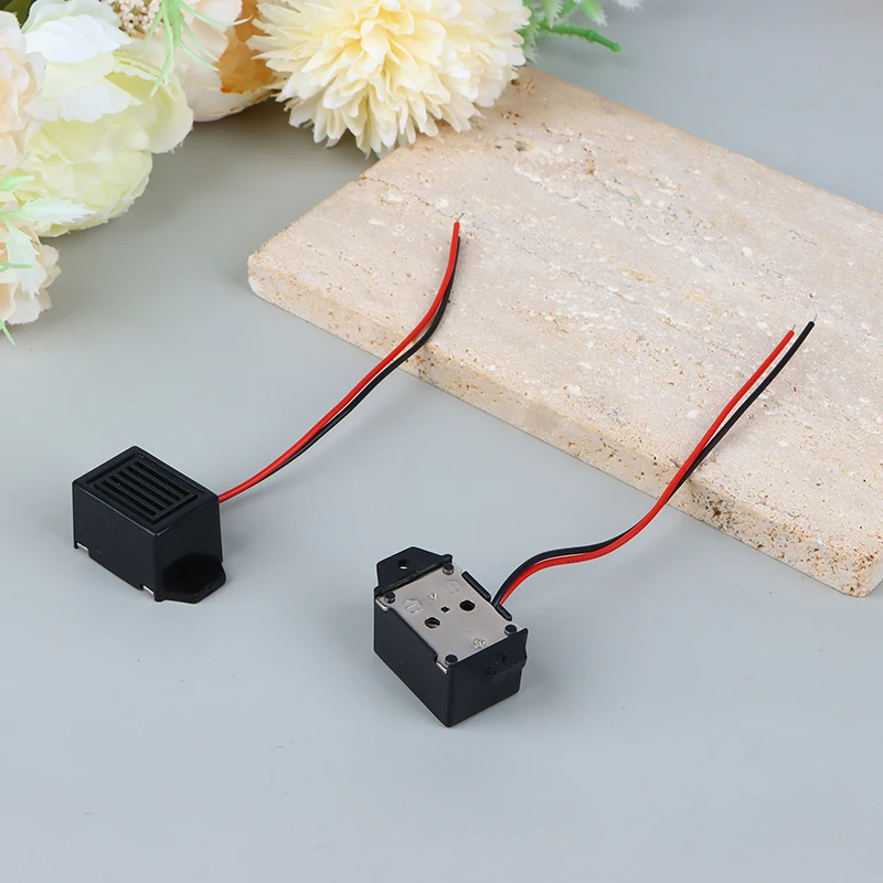 

1Pc DC 1.2/3/6/12V 85dB 33.5*15mm Mini Electronic Buzzer Alarm Mechanical buzzer Sound Beeper Constant Tone