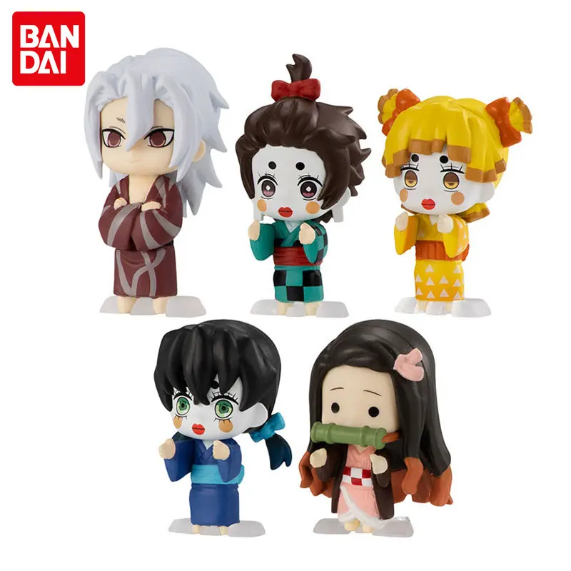 Bandai Demon Slayer Гашапон Линейка 05 Фигурки