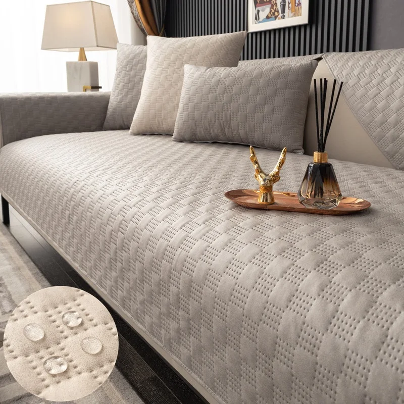 Anti-slip L Shape Corner Couch Slipcover Protector For Living Room