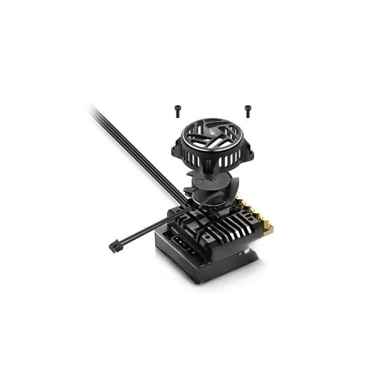 Фото HobbyWing XeRun XR10 Pro G3 160A/1200A Бесколлекторный регулятор скорости (ESC) с датчиками для радиоуправляемых моделей 1/10: багги, дрифт, ралли №4