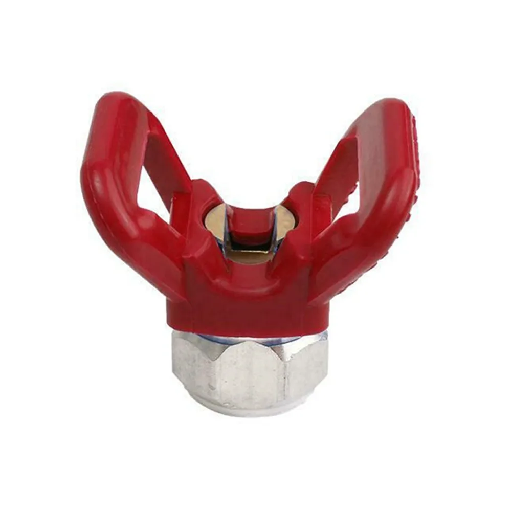 

1PC Airless Sprayer Nozzle Seat Guard Paint Spray Gun Flat Tip Nozzle Guard For G7/8-14 Nozzle Connector Thread