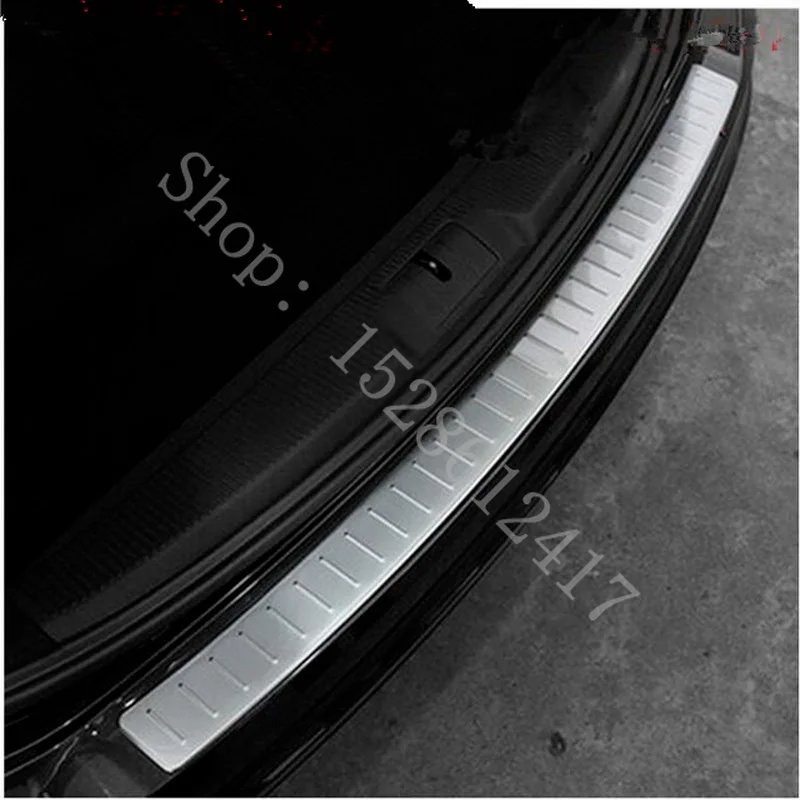 Для VW/volkswagen Sharan 2012 2013 ~ 2019 внешний задний бампер из нержавеющей стали протектор