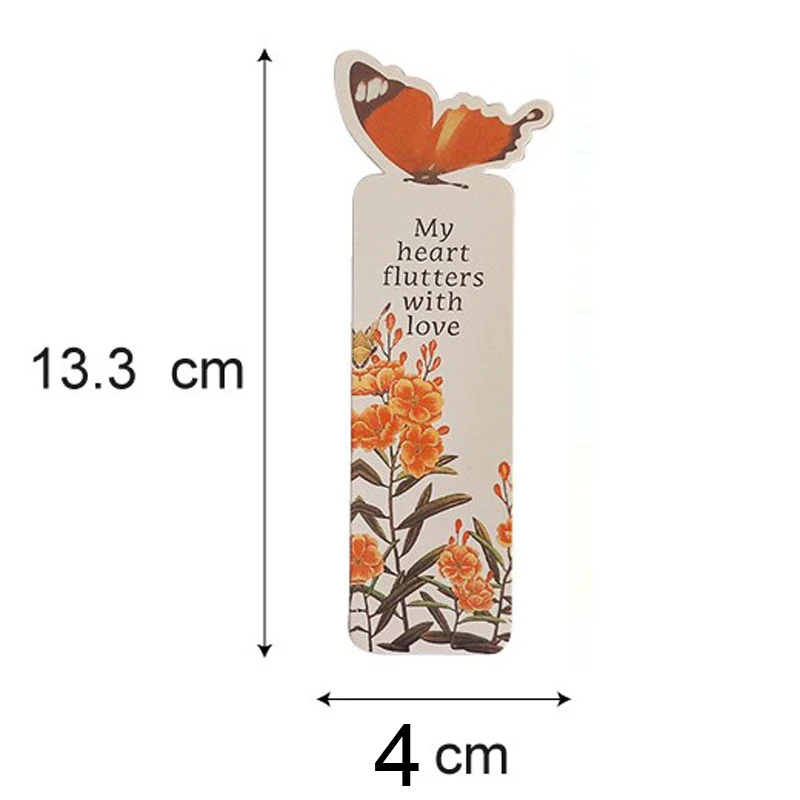 20шт. в форме бабочки Бумажная книга закладки-маркеры школьные офисные