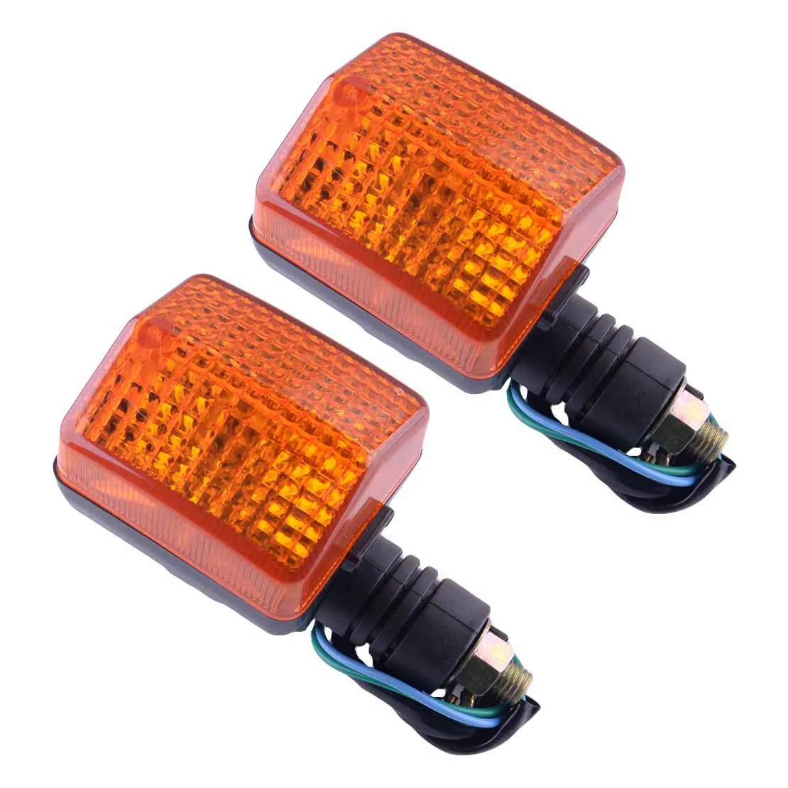 

2Pcs Motorcycle Amber Front Rear Turn Signal Indicator Light Lamp Replacement Fit For Honda XR650L 1993-2017 2018 2019 2020 2021