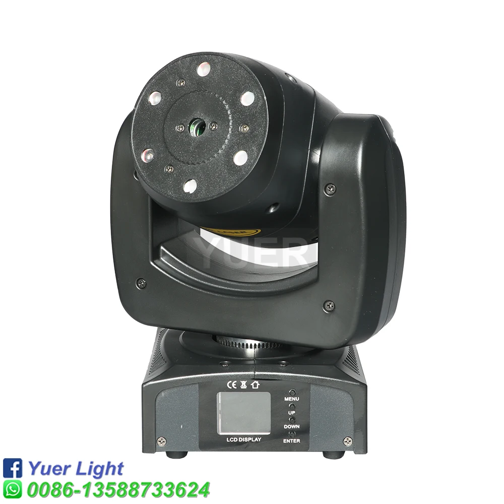 Фото YUER 20Kpps RGB 7 глаз с подвижной головкой, лазерный проектор Dj Disco, сценическое шоу, бар, бальное профессиональное освещение, DMX512, музыкальная вечеринка №4