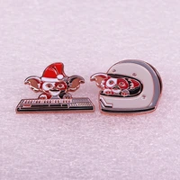 pianist and astronaut jewelry gift pin wrap garment fashionable creative cartoon brooch lovely enamel badge clothing accessories