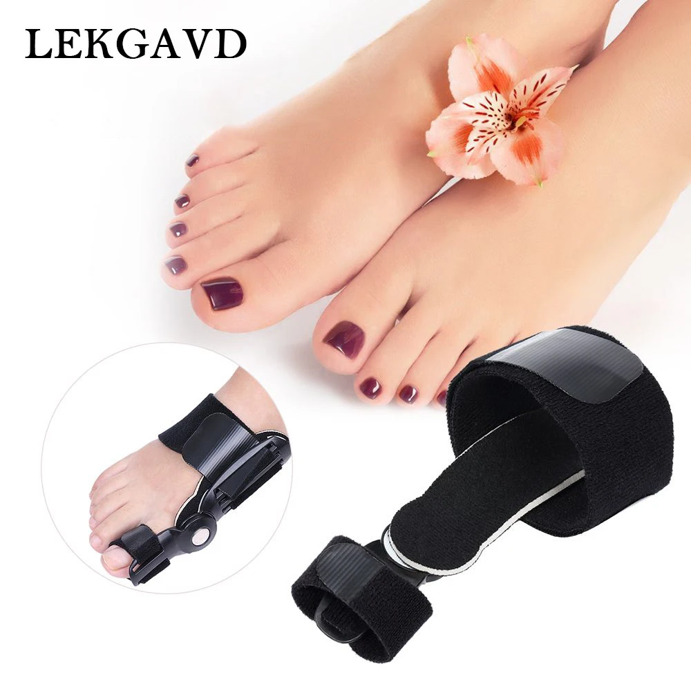 

1PC Adjustable Big Toe Corrector Bunion Splint Hallux Straightener Feet Pain Relief Orthopedic Foot Care Tool Dropshipping