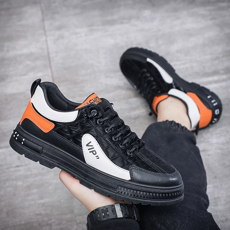 Кеды мужские с низким верхом холщовые кроссовки на шнуровке повседневная обувь