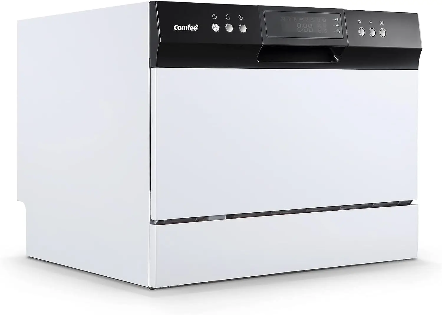 

CDC22P1AWW Dishwasher, White and Black