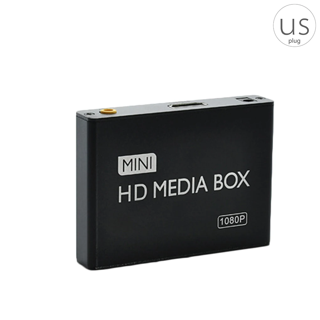 

MP013 Mini Media Player HD AV USB SD/MMC Video Player 1080P Multimedia Adverting Play Box