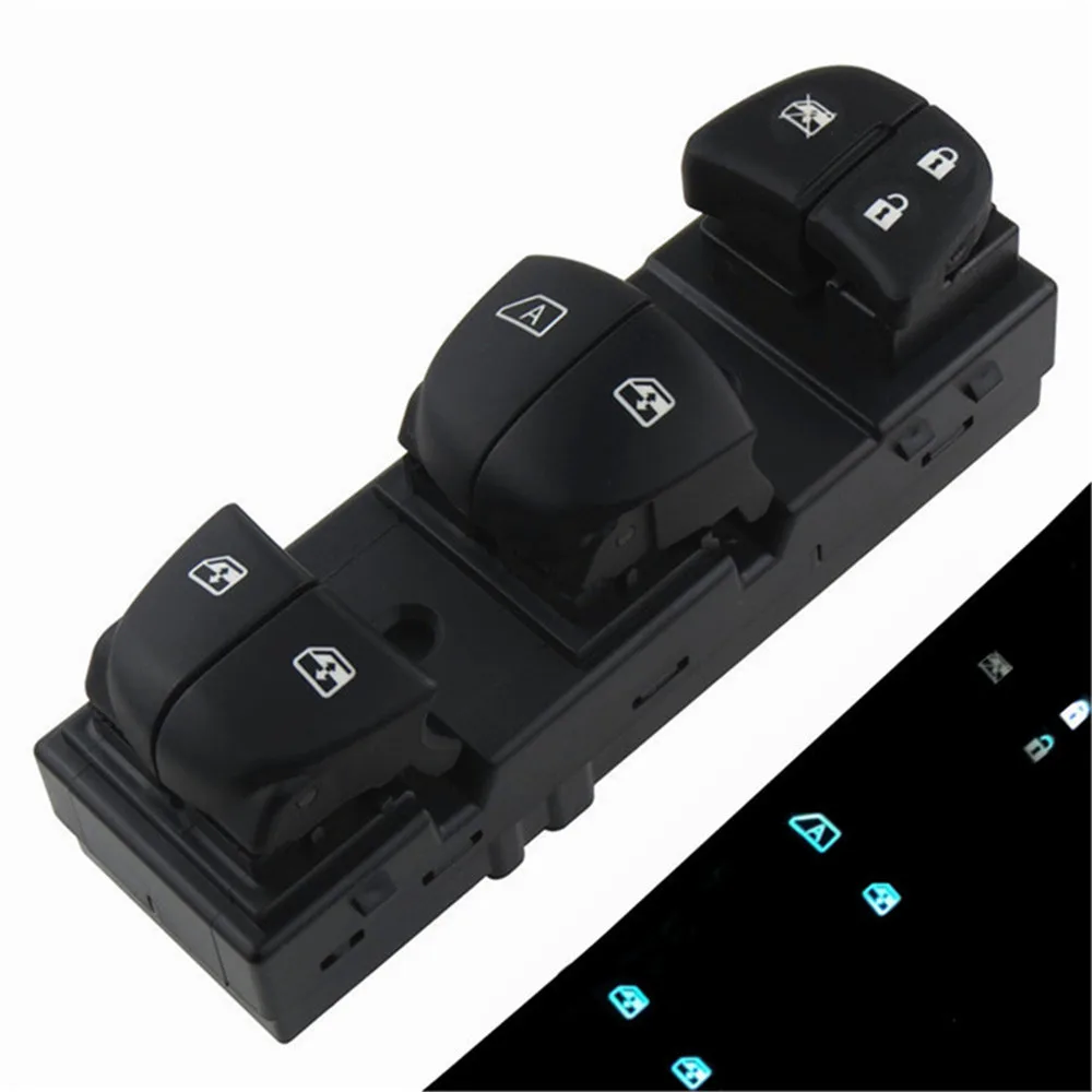 

Car styling Driver Side Electric Power Master Window Switch For Nissan Tiida Altima Sylphy X-Trail Qashqai 25401-3SH0A