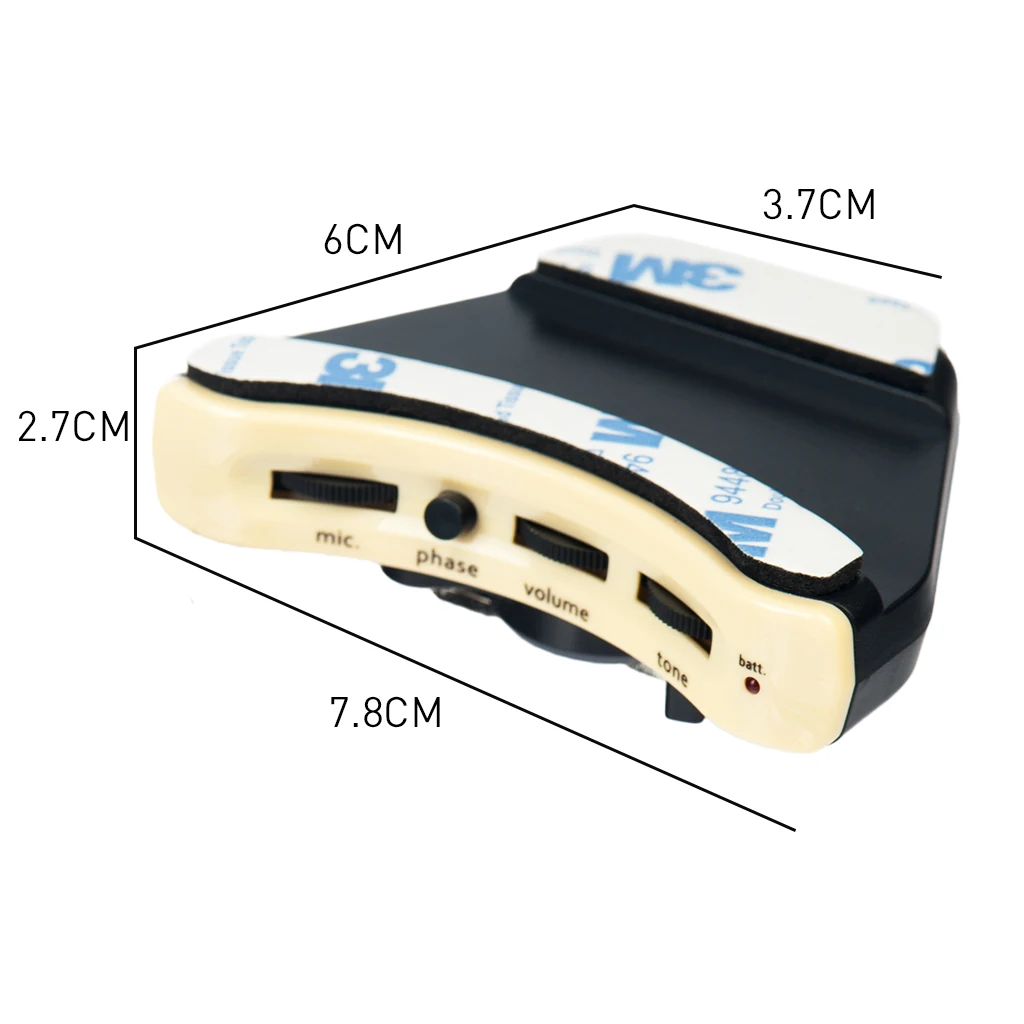 NAOMI B1G Soundhole Acoustic Guitar Pickup Cream Pickups W/Rod Piezo Transducer 6.35mm Jack Endpin Output Microphone Phase V & T | Спорт и