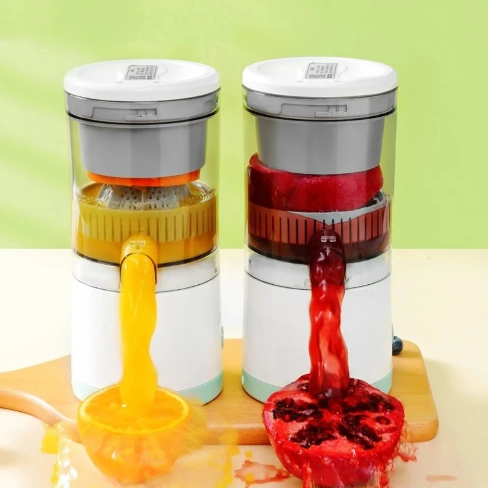 

45W Wireless Slow Juicer Electric Juicers Orange Lemon Juicer USB Fruit Extractor Portable Squeezer Pressure Juicing Cup 7.4V