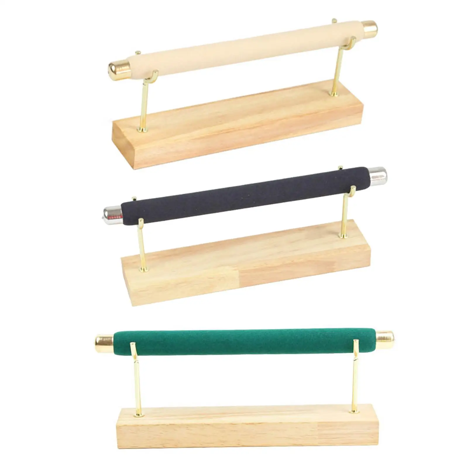 

One Tier Ring Rack Detachable Elegant Stylish Wooden for Store Display Gifts