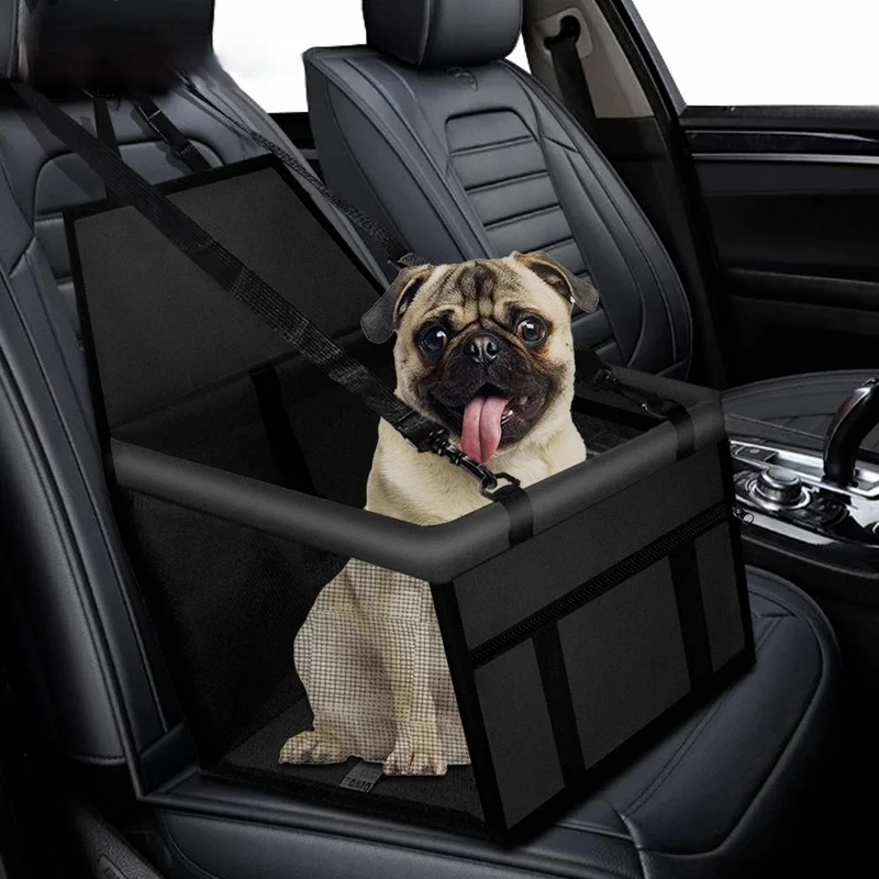 

Pet Dog Car Carrier Seat Bag Waterproof Foldable Breathable Mesh Safe Hammock Cat Dog Accessories Transport Safety Travel Basket