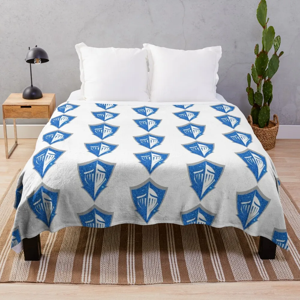 

Lynn University Sparkle Logo Throw Blanket Thin Blankets Couple Sheep Wool Blanket Decorative Blankets Weighted Blanket