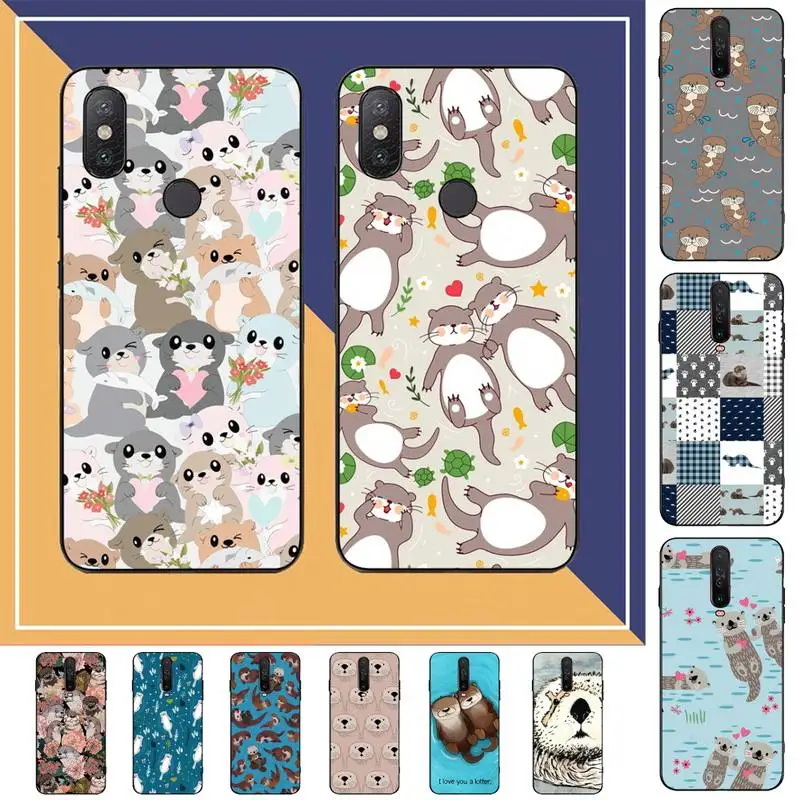 

cute Otter Phone Case for Redmi Note 8 7 9 4 6 pro max T X 5A 3 10 lite pro