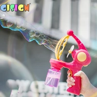 new electric bubble machine big bubble automatic bubble blower soap water bubbles maker gun toys for children kid outdoor summer