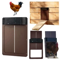 automatic chicken coop door light sense door opener poultry garden chicken duck door opener practical chicken poultry door