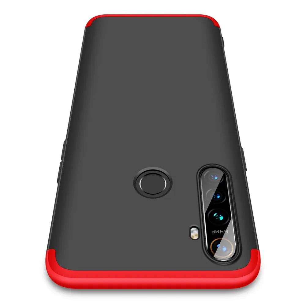 Realme 5 Pro для Oppo realme pro Чехол 3 в 1 Жесткий ПК удобный матовый полный защитный чехол