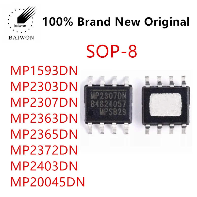 

100% Original IC ChipS MP1593 20045-25 2303 2307 2363 2365 2372 2403DN-LF-Z SOP8 Power Linear Regulator