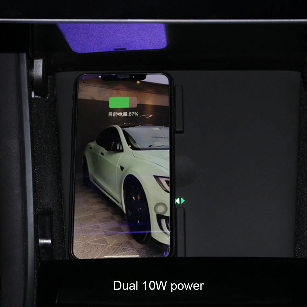

Беспроводное зарядное устройство для телефона Tesla Model 3, в форме доски