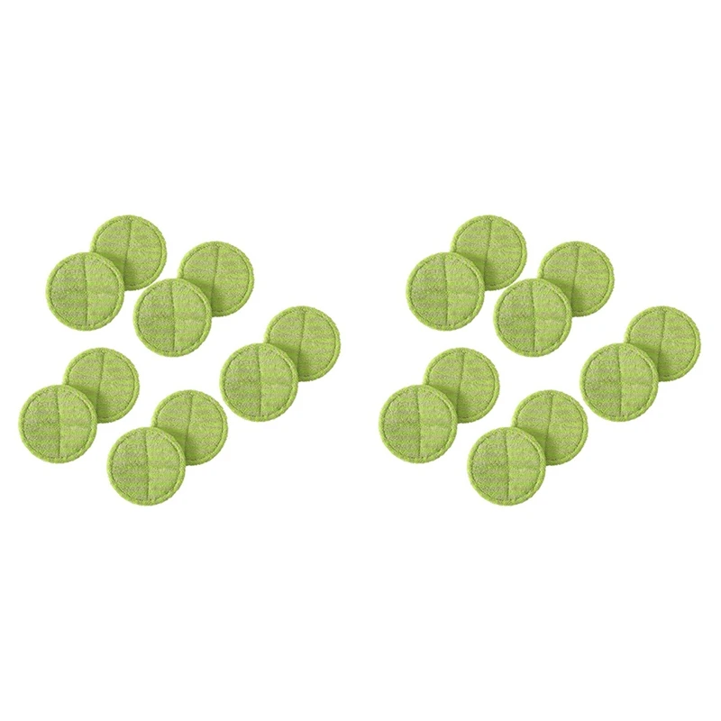 

20 Pcs Replacement Pad For Cordless Electric Rotary Mop Sweeper Wireless Electric Rotary Mop Replacement Scrubber Pad