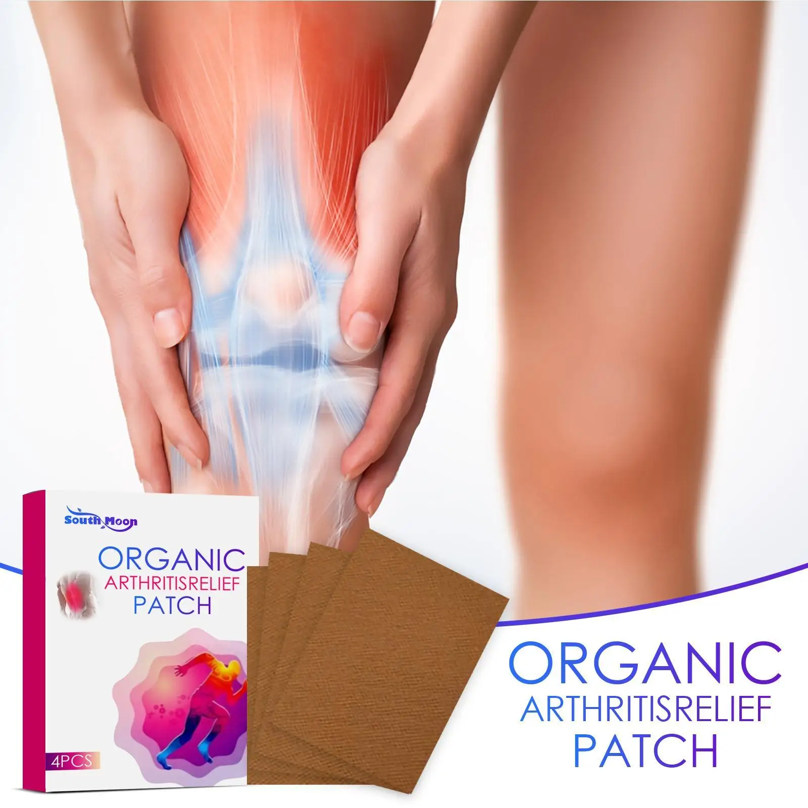 

4 шт./корт. Пластырь от боли в теле китайская дышащая медицинская наклейка для суставов плеч ревматизма колена шеи спины Расслабляющая накле...