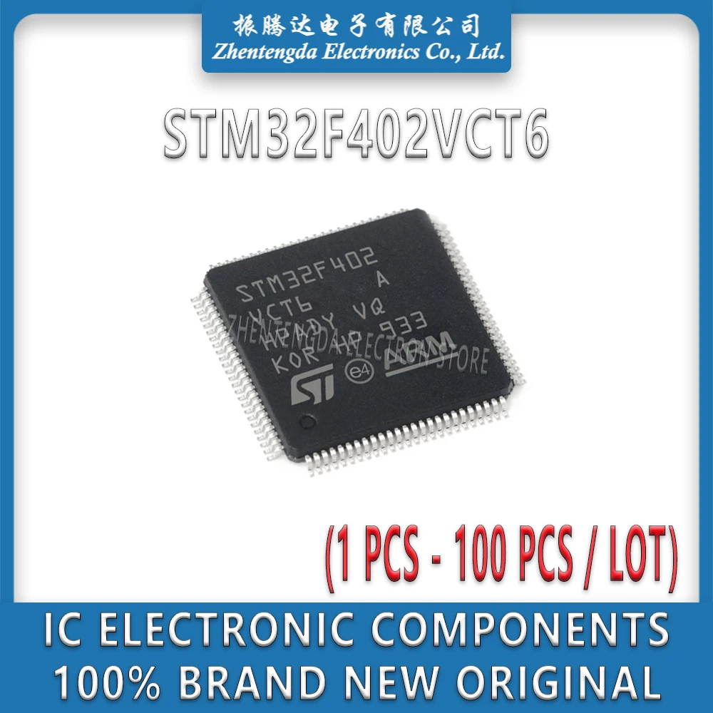 

STM32F402VCT6 STM32F402VC STM32F402 STM32F STM32 STM IC MCU Chip LQFP-100