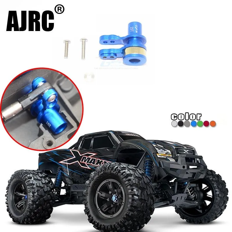 

For Traxxs-1/5 77086-4 X-maxx 6s/8s Monster Truck Aluminum Alloy Spring Buffer Protection Steering Gear Arm