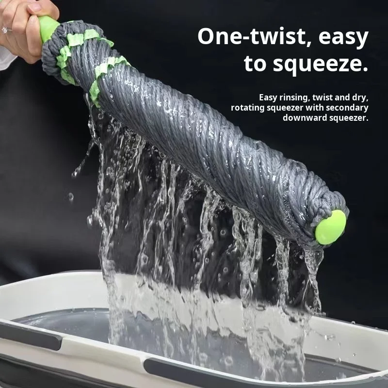 Бытовая швабра с режимом свободные руки из телескопического волокна волшебный