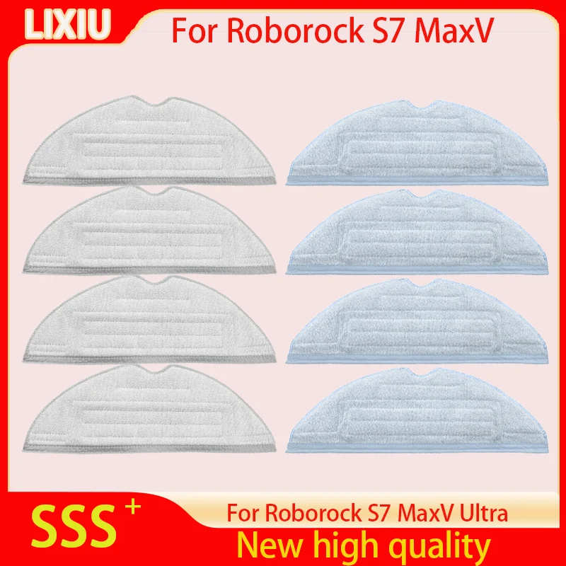 For Xiaomi Roborock S7 MaxV Ultra / Plus Mop Dust Bag Accessories Robot Vacuum Main Side Brush Hepa Filter Spare Parts |