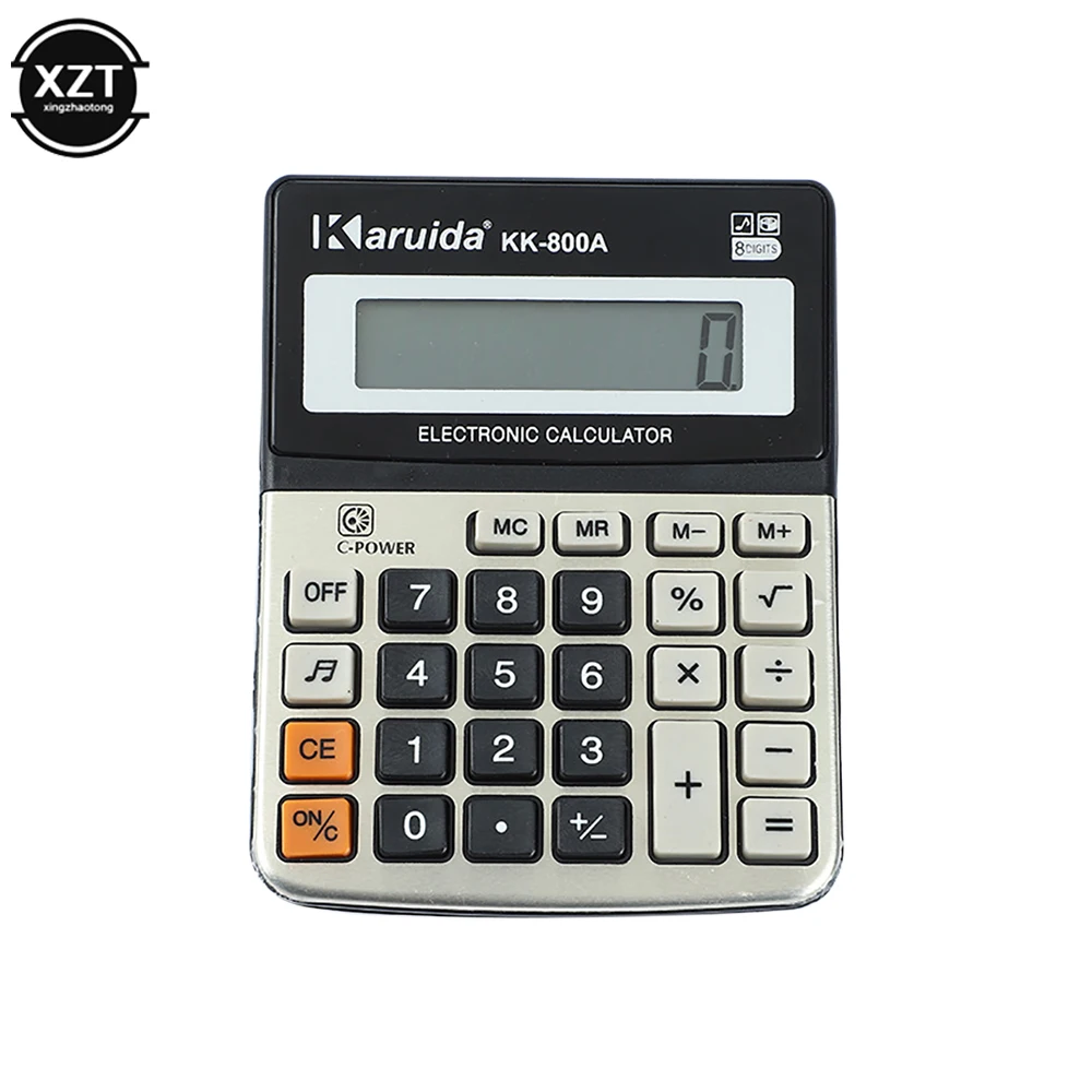 

Desktop 8 Digits Electronic Calculator Business Computer Office Supplies Student Stationery Calculator Financial Accounting Tool