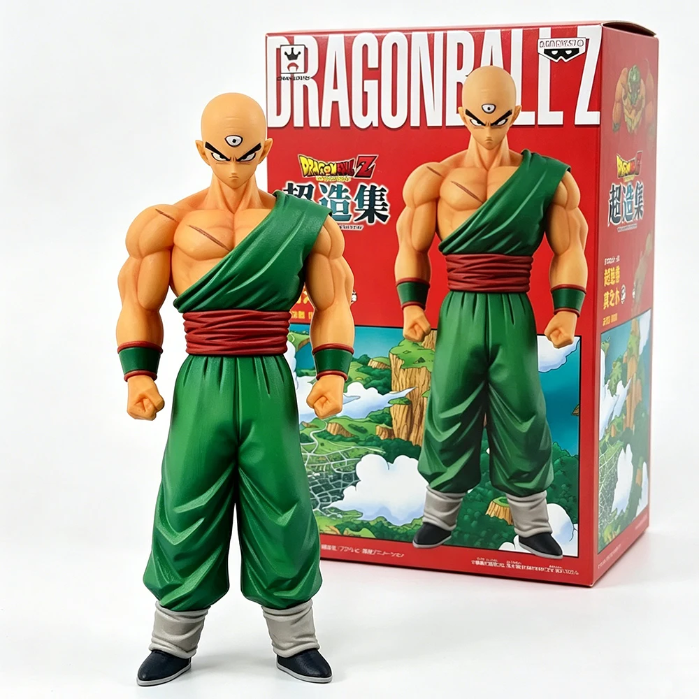 Фото Фигурка Теншинхана 20 см, Dragon Ball Z, аниме, модель для гольфа, игрушка, подарок, коллекционная декоративная фигурка, сувенир из ПВХ №1