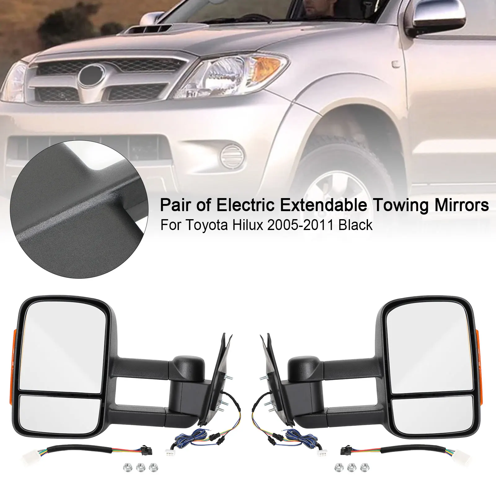 TOP 4 Best Towing Mirrors Toyota Hilux Brand 2022 Reviews