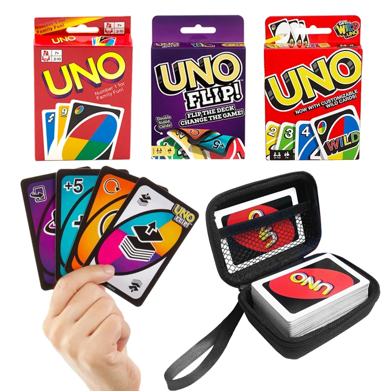 UNO FLIP! Набор сумок для хранения настольных игр карт покерных |