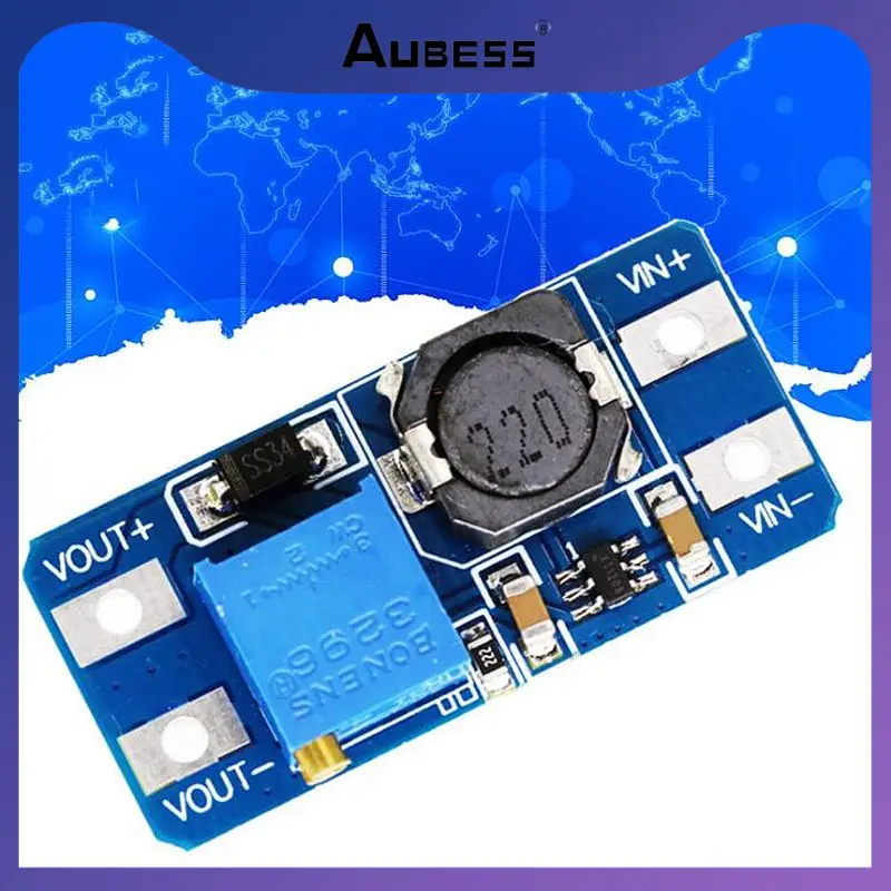 

Dc-dc Adjustable Boost Step-up Board 2a Boost Power Supply Board Mt3608 Boost Module Booster Input 3v/5v To 5v/9v/12v/24v