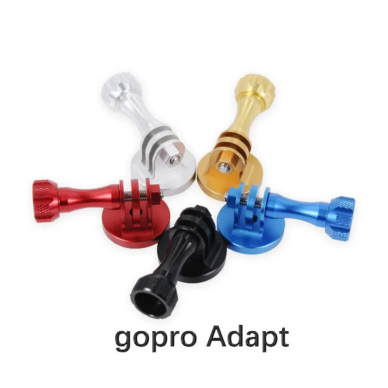 

Gopro Hero 11 10 9 Tripod Mount Adapter 1/4 Thread Aluminium Hotshoe M5 Thumbscrew For Action Camera Accessories Underwater