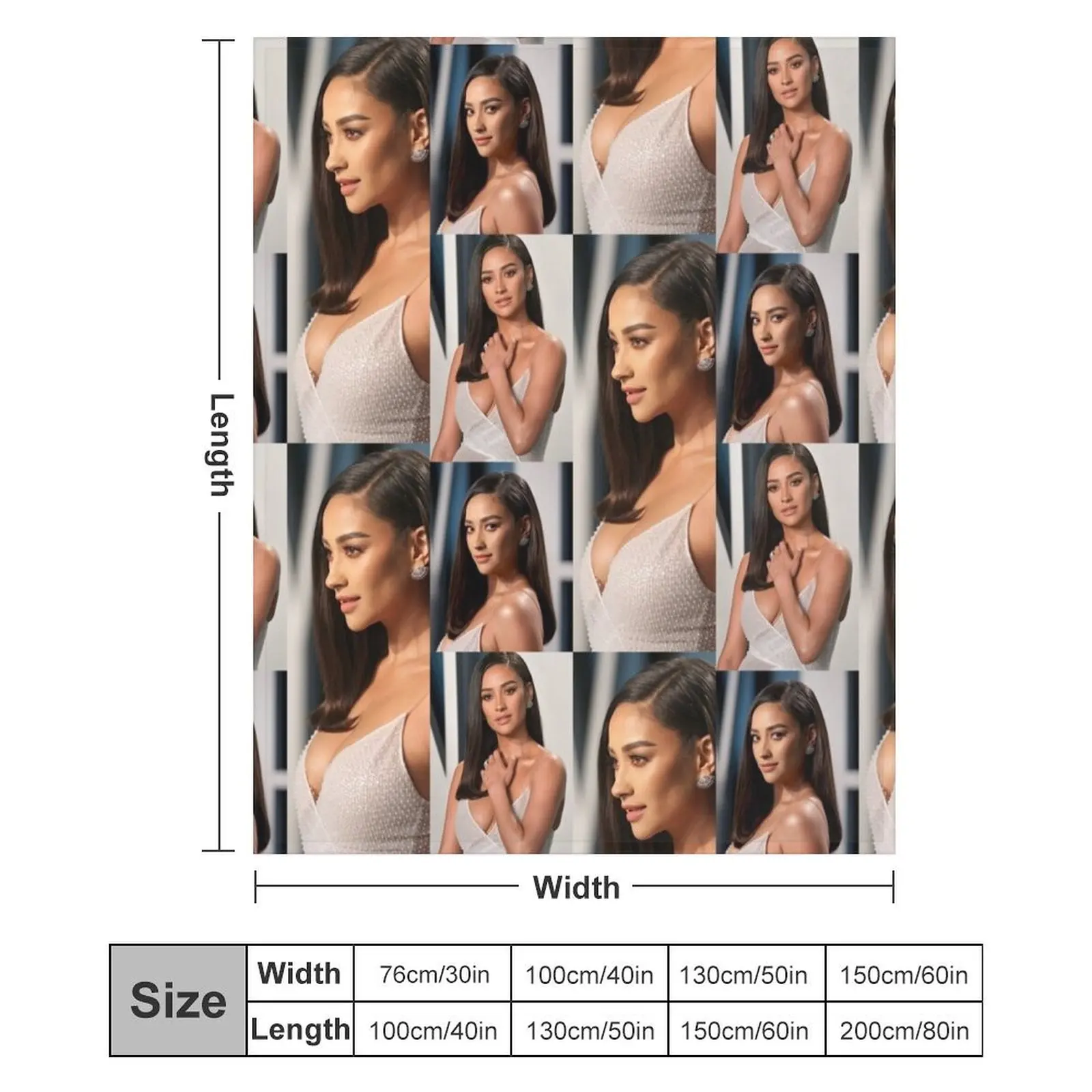 Одеяло Shay Mitchell туристическое пляжное аниме мягкие плюшевые плед-одеяла