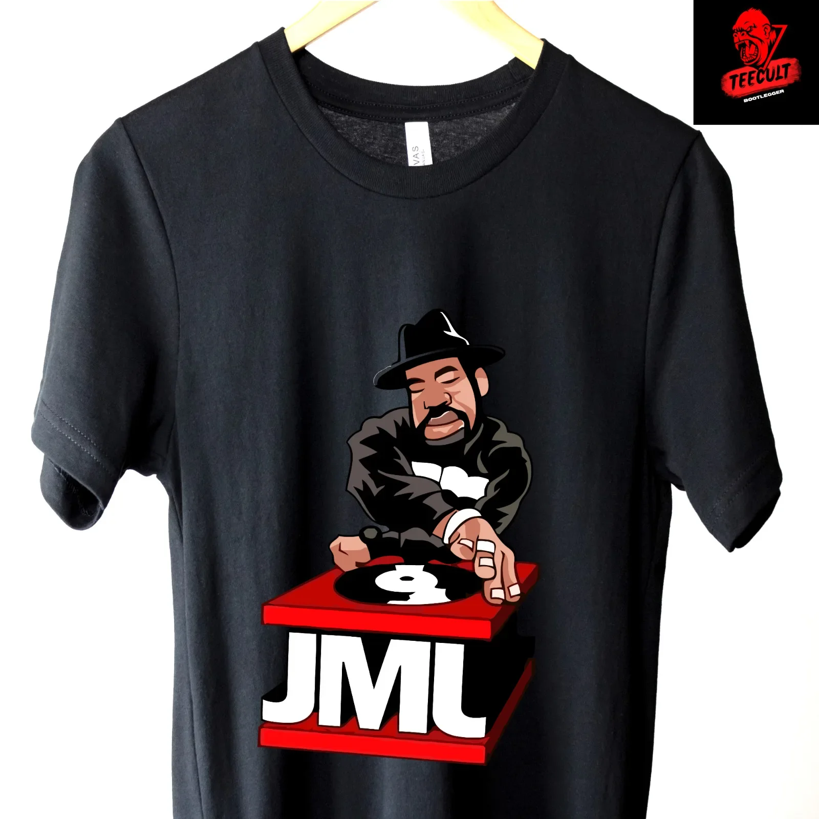 Run-DMC | Jam Master Jay Футболка в стиле хип-хоп футболка унисекс из тяжелого хлопка