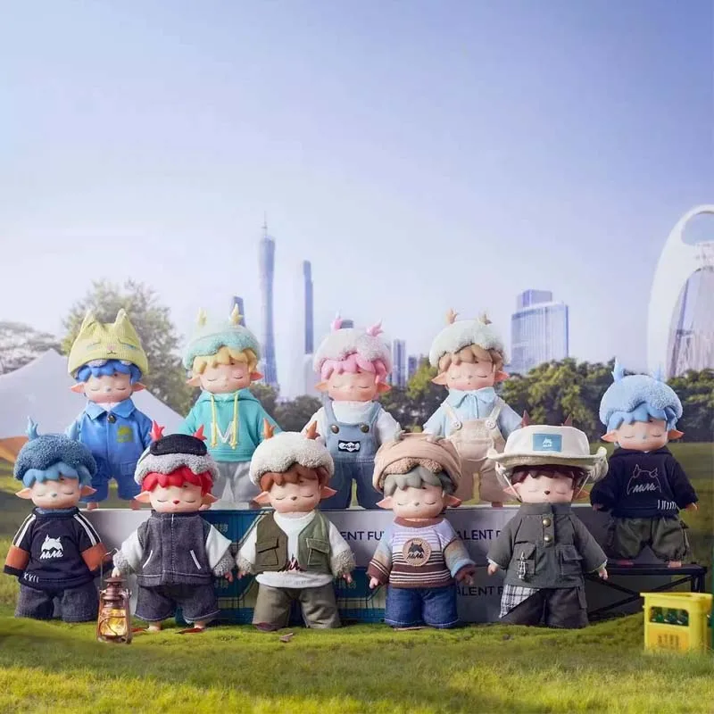 Heyone Mimi'S City Walk Series Виниловая глухая коробка Mystery Box Милая плюшевая кукла Фигурка