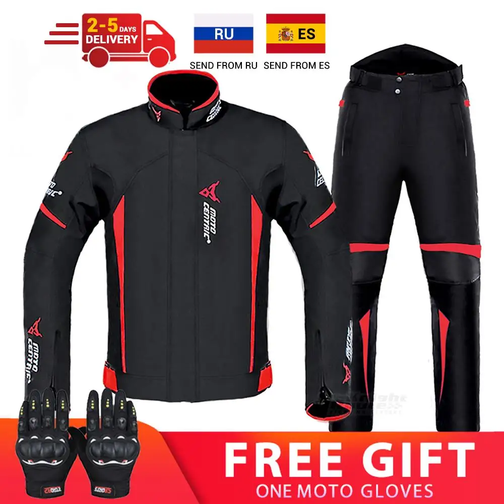 Áo Khoác Người Bộ Moto Bảo Vệ Chống Gió Chống Thấm Nước Xe Máy Moto Áo Khoác + Quần Phù Hợp Với Cơ Thể Vỏ Giáp Cho 4 Mùa