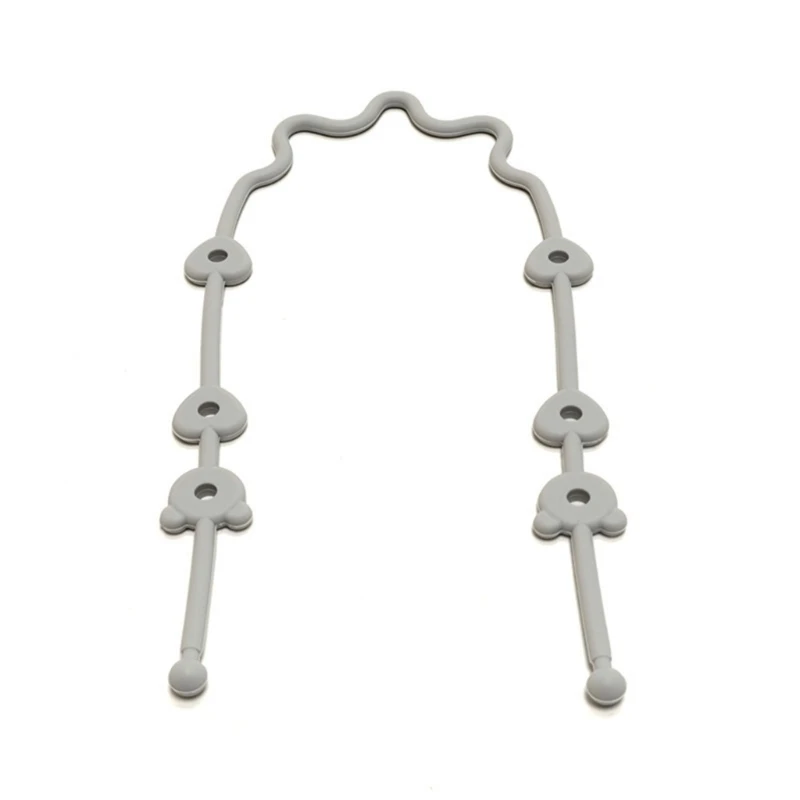 

Силиконовая цепочка для соски, безопасные ремни, игрушка и подстаканник для колясок и стульев