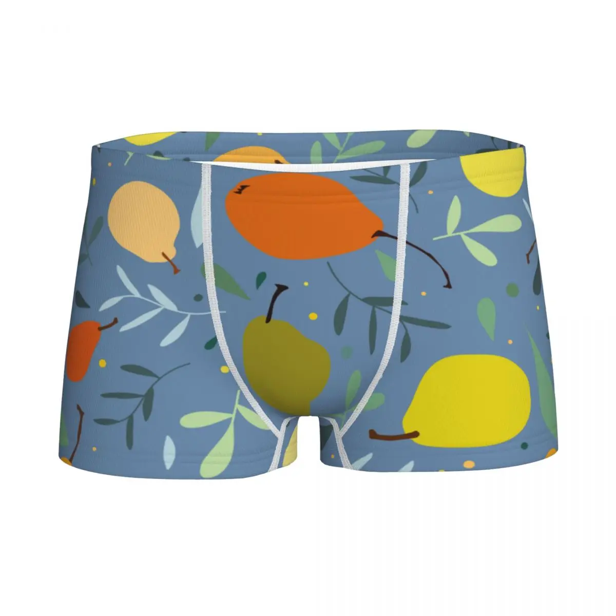 

Pear Fruit Boys Cotton Underwear Children Kids Boxer Brief Panties Floral Flower Print Boxer Shorts Male Fashion Boxer Panties